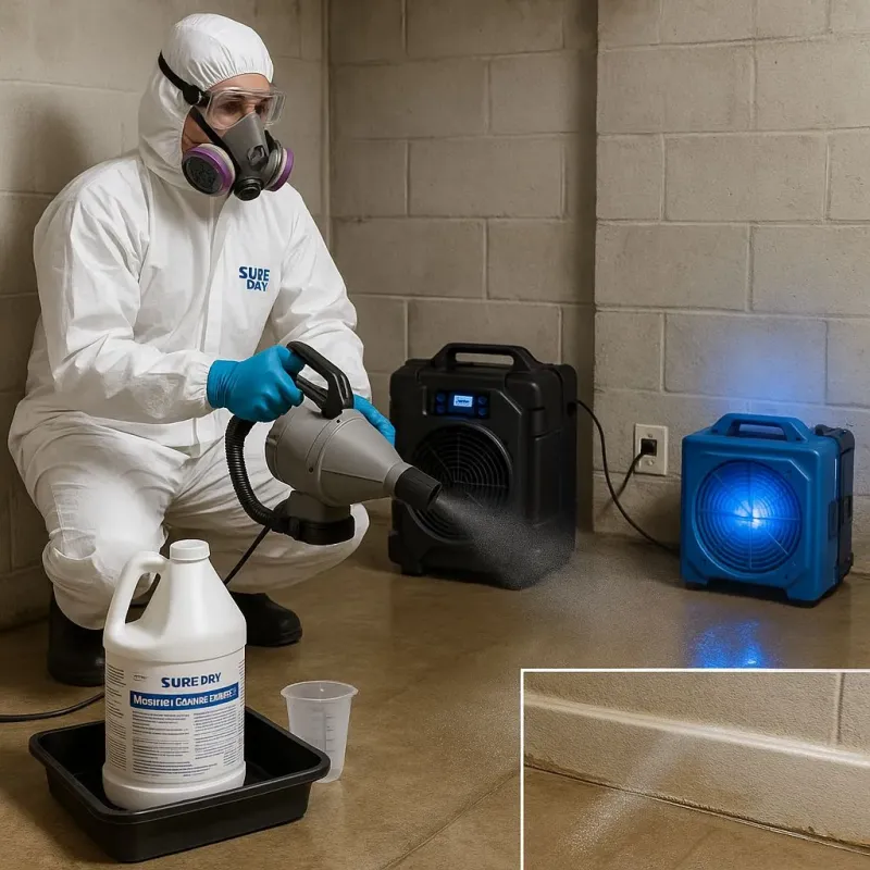 Sanitization and Odor Removal process in Ventura, CA